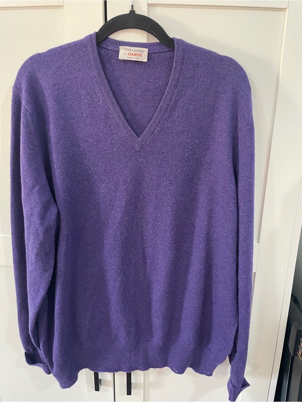 Gran Sasso for GARYS 100% Cashmere Made in Italy Size IT-52
